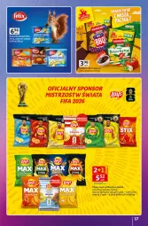 Gazetka promocyjna Auchan - Znane Marki Hipermarket - Gazetka - ważna od 17.06 do 17.06.2026 - strona 17 - produkty: Lajkonik, Orzeszki, Chipsy, Grill, Orzeszki ziemne, Krakersy, Fa