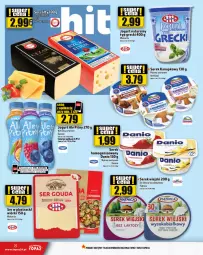 Gazetka promocyjna Topaz - Gazetka - Gazetka - ważna od 06.03 do 06.03.2024 - strona 8 - produkty: Jogurt naturalny, Top, Sok, Ser, Danone, Piątnica, Jogurt, Mlekovita, Serek kanapkowy, Serek, Vita C, Edam, Hochland, Danio, Mleko