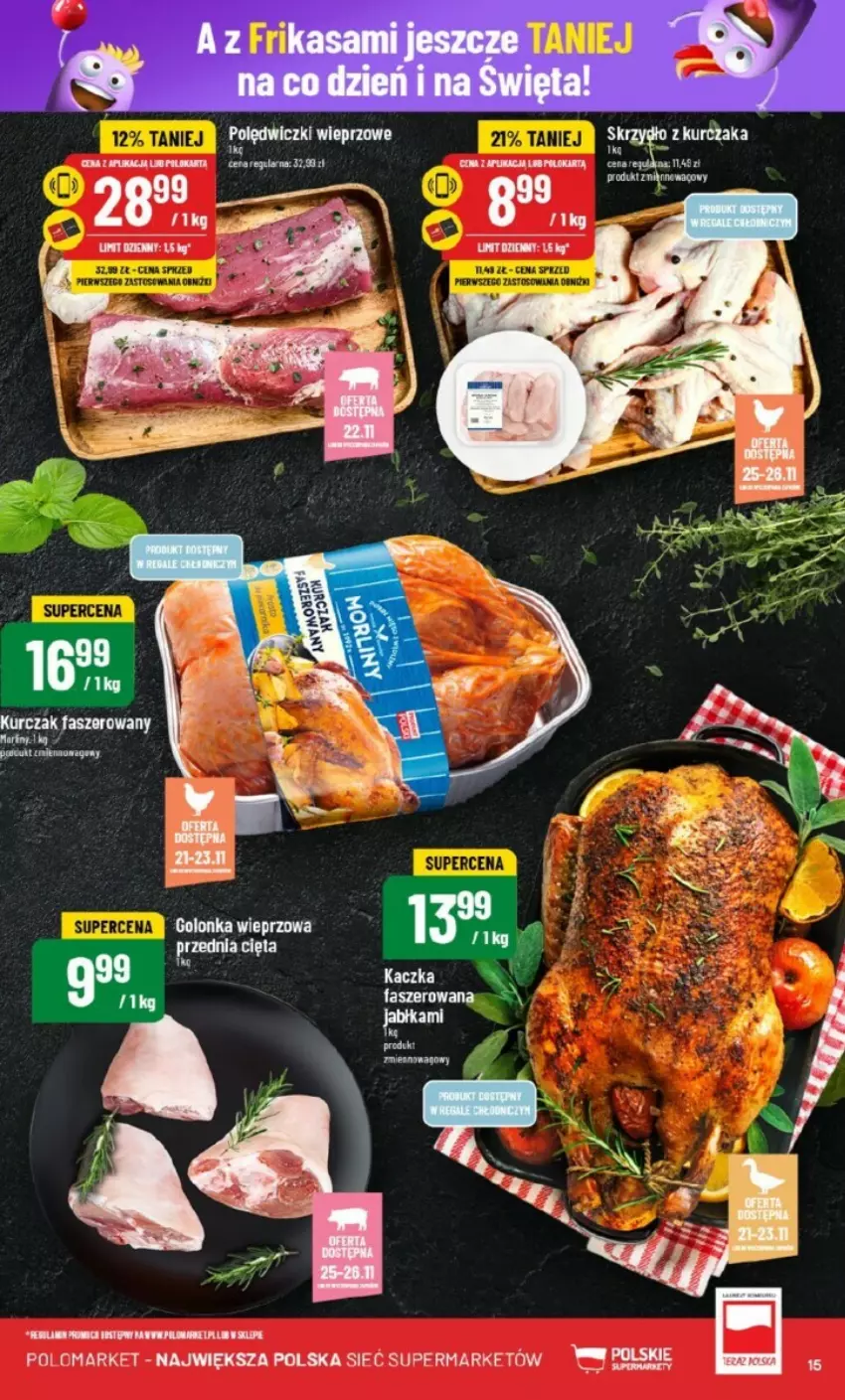 Gazetka promocyjna PoloMarket - ważna 20.11 do 26.11.2024 - strona 7 - produkty: Fa, Golonka wieprzowa, Jabłka, Kurczak, Tera