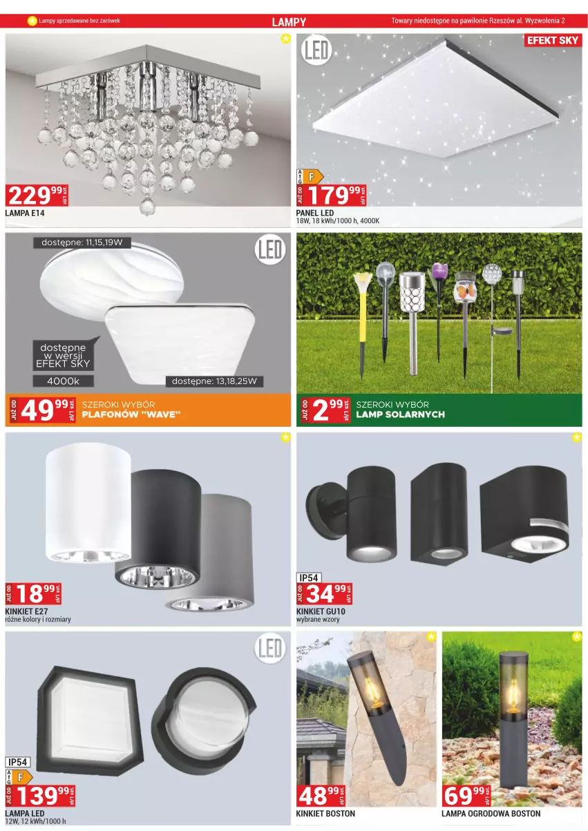 Gazetka promocyjna Merkury Market - ważna 01.03 do 31.03.2024 - strona 15 - produkty: Lampa, Lampa LED