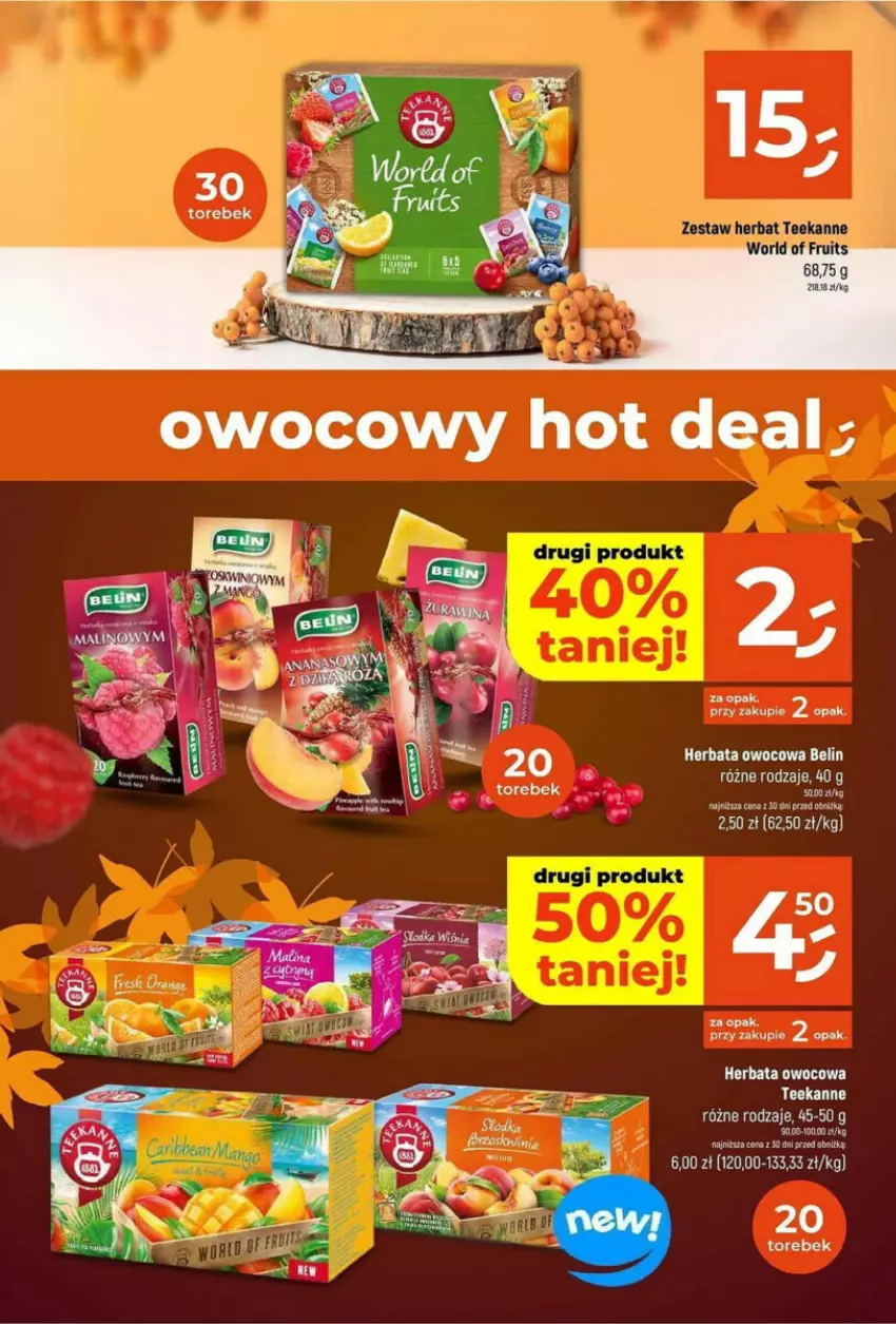 Gazetka promocyjna Dealz - ważna 27.09 do 09.10.2024 - strona 10 - produkty: Herbata, Herbata owocowa, Teekanne