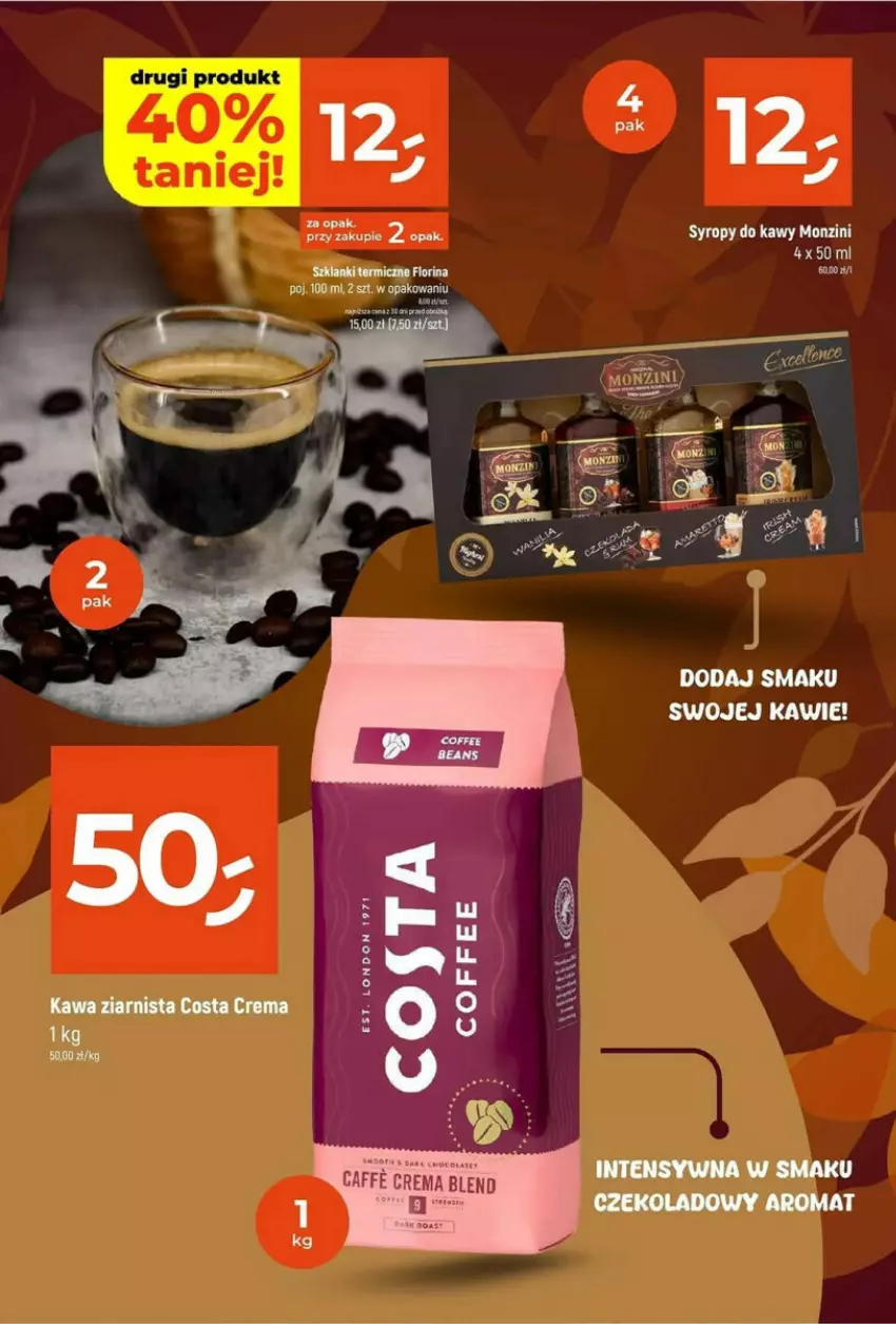 Gazetka promocyjna Dealz - ważna 27.09 do 09.10.2024 - strona 20 - produkty: Kawa, Kawa ziarnista, Syrop, Syropy