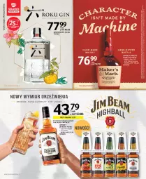 Gazetka promocyjna Selgros - Katalog Alkohole Mocne - Gazetka - ważna od 07.09 do 07.09.2022 - strona 16 - produkty: Gin, Whiskey, Tran, Jim Beam, Fa