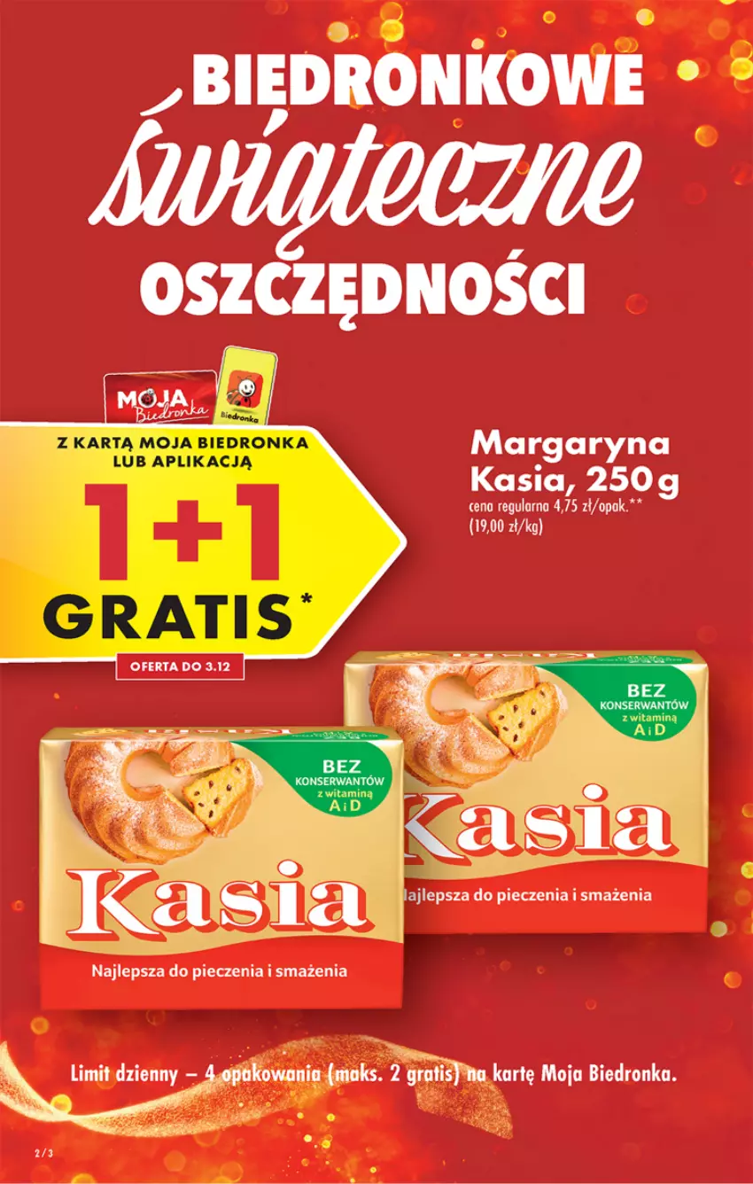 Gazetka promocyjna Biedronka - Gazetka - Biedronka.pl - ważna 01.12 do 07.12.2022 - strona 2 - produkty: Fa, Gra, Kasia, Piec, Ser