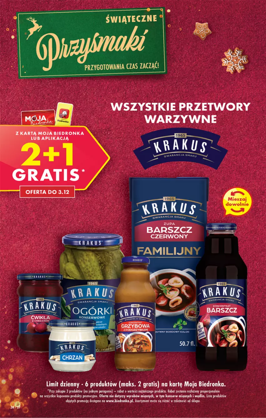 Gazetka promocyjna Biedronka - Gazetka - Biedronka.pl - ważna 01.12 do 07.12.2022 - strona 36 - produkty: Fa, Gra, Ser