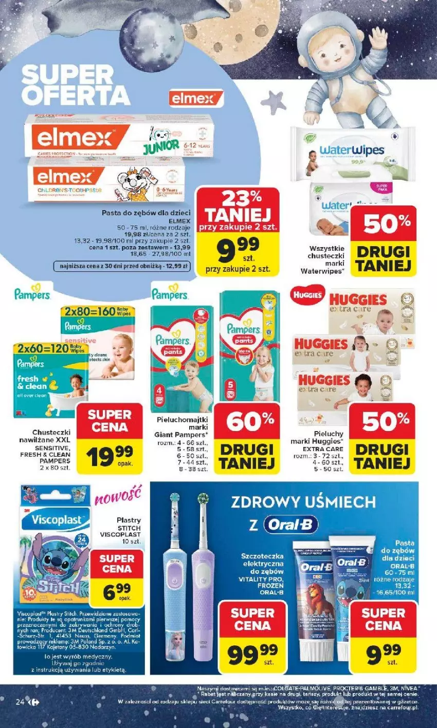 Gazetka promocyjna Carrefour - Gazetka Dzień Dziecka - ważna 18.05 do 01.06.2026 - strona 25 - produkty: Colgate, Dior, Dzieci, Elmex, Fa, Huggies, LG, Majtki, Nivea, Pampers, Pasta do zębów, Pieluchomajtki, Pieluchy, Szczoteczka