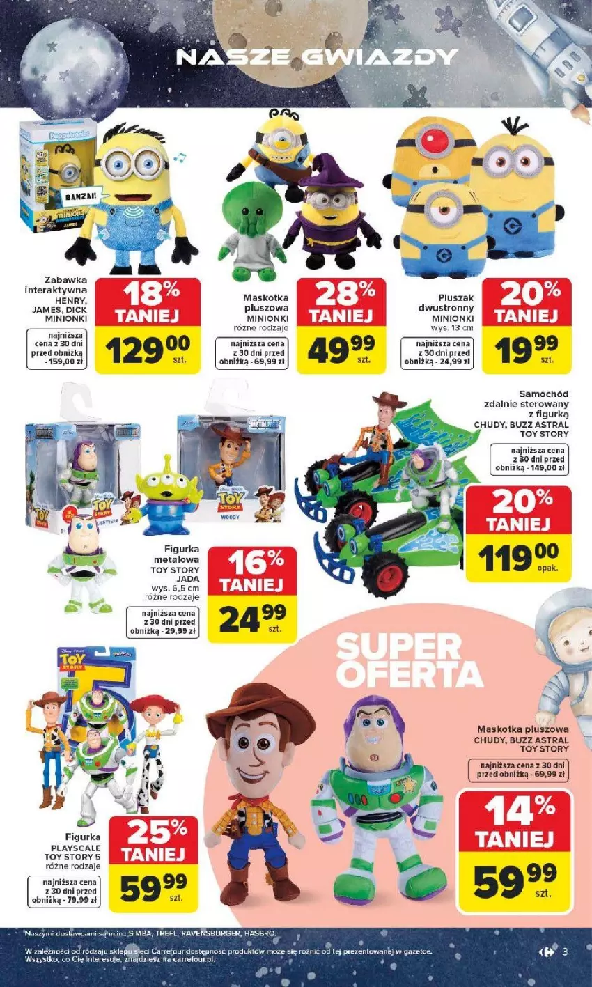 Gazetka promocyjna Carrefour - Gazetka Dzień Dziecka - ważna 18.05 do 01.06.2026 - strona 4 - produkty: Hasbro, Maskotka pluszowa, Pluszak, Samochód, Tera, Zabawka