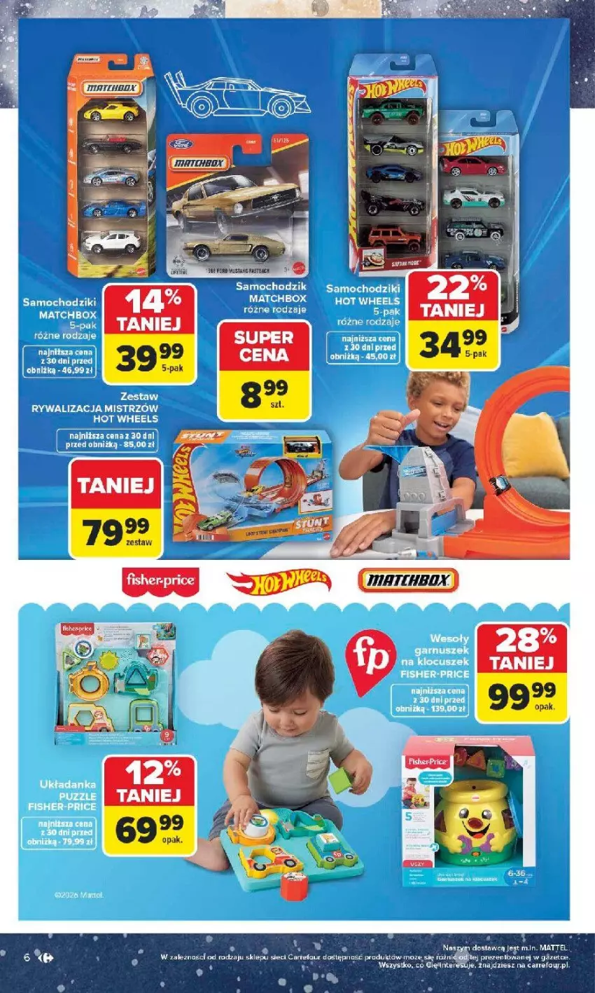 Gazetka promocyjna Carrefour - Gazetka Dzień Dziecka - ważna 18.05 do 01.06.2026 - strona 7 - produkty: Fa, Mattel