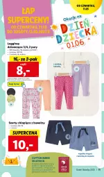 Gazetka promocyjna Lidl - KATALOG DZIEŃ DZIECKA - Gazetka - ważna od 01.06 do 01.06.2023 - strona 11 - produkty: Gin, Szorty, Tera, Legginsy