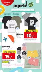 Gazetka promocyjna Lidl - KATALOG DZIEŃ DZIECKA - Gazetka - ważna od 01.06 do 01.06.2023 - strona 8 - produkty: Sok, Szorty, T-shirt, Tera, Dres, Moda