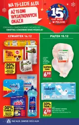 Gazetka promocyjna Aldi - Pełna oferta - Gazetka - ważna od 17.12 do 17.12.2023 - strona 4 - produkty: Kurczak, Papier, Tusz, Papier toaletowy, Produkty do zmywarek