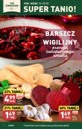 Gazetka promocyjna Aldi - Pełna oferta - Gazetka - ważna od 17.12 do 17.12.2023 - strona 8 - produkty: Pietruszka, Czosnek, Buraki