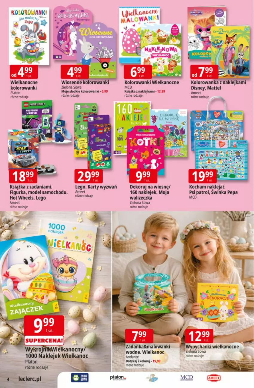Gazetka promocyjna E Leclerc - ważna 17.03 do 29.03.2026 - strona 36 - produkty: Hot Wheels, Inka, Klej, Książka, LEGO, Psi Patrol