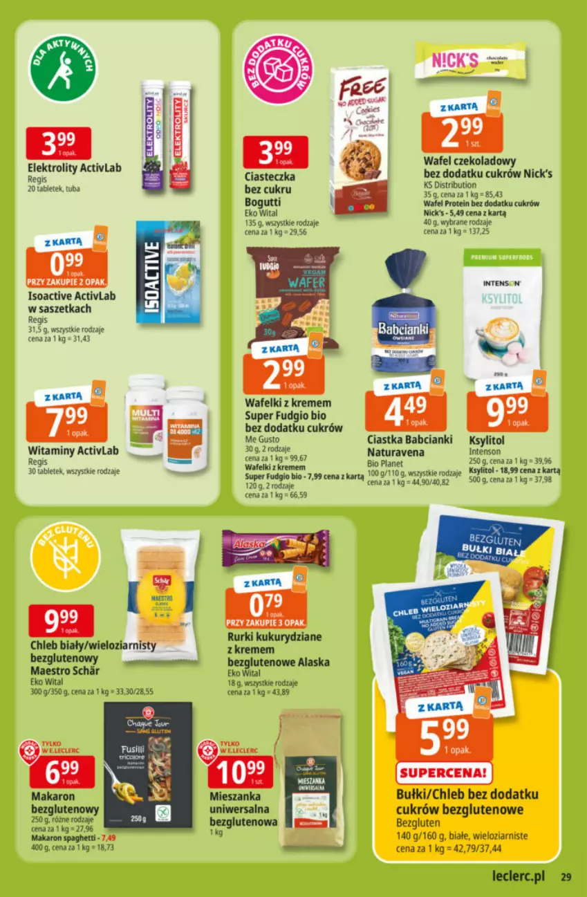 Gazetka promocyjna E Leclerc - ważna 17.03 do 29.03.2026 - strona 61 - produkty: Chleb, Makaron