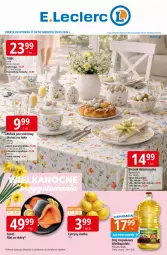 Gazetka promocyjna E Leclerc - Gazetka - ważna od 29.03 do 29.03.2026 - strona 1 - produkty: Ser, Ryba, Cytryny, Siatka, Talerz, Talerz deserowy, Olej rzepakowy, Deser, Olej, Miska