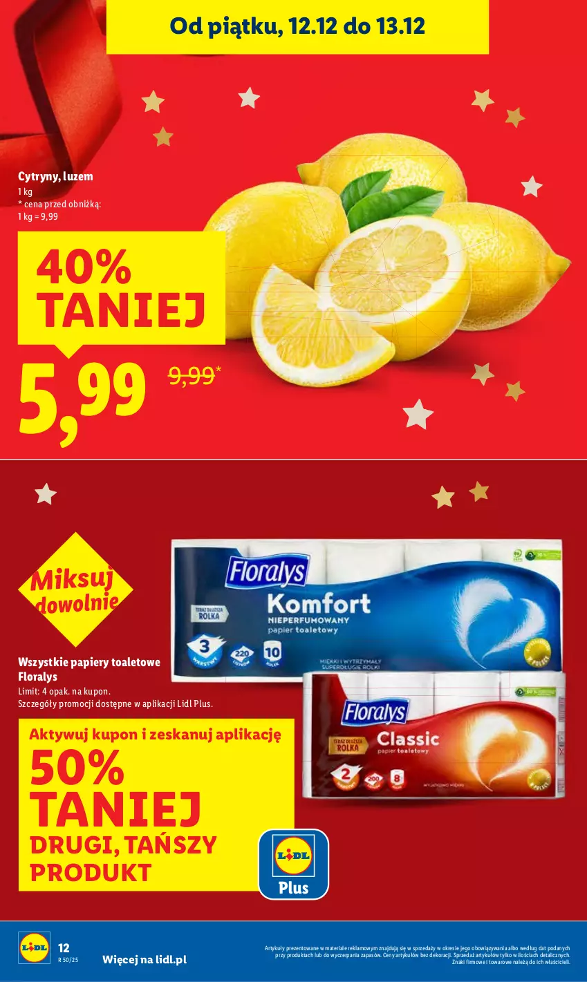 Gazetka promocyjna Lidl - GAZETKA - ważna 11.12 do 14.12.2025 - strona 12 - produkty: Papier