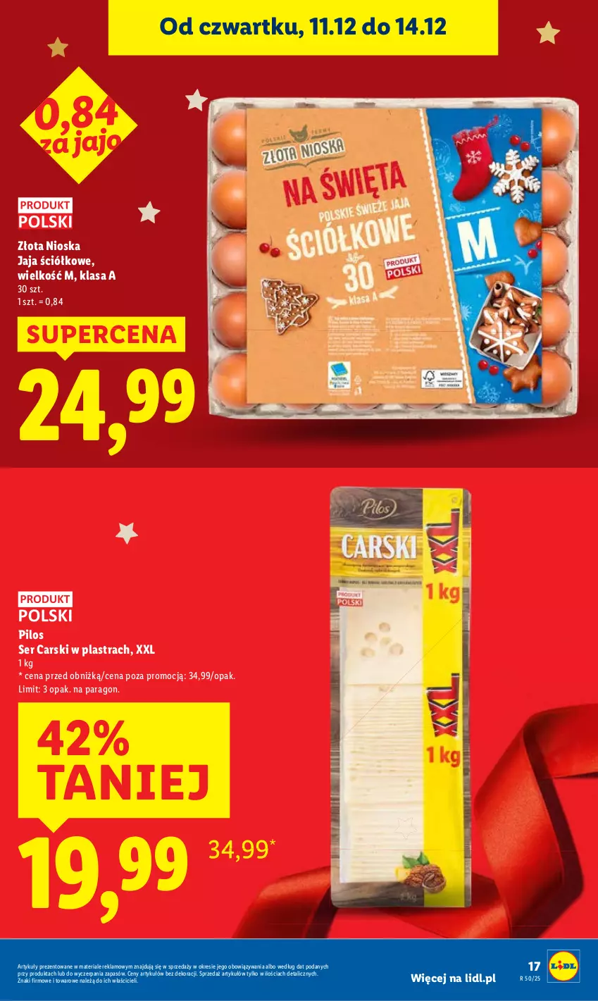 Gazetka promocyjna Lidl - GAZETKA - ważna 11.12 do 14.12.2025 - strona 17 - produkty: Pilos