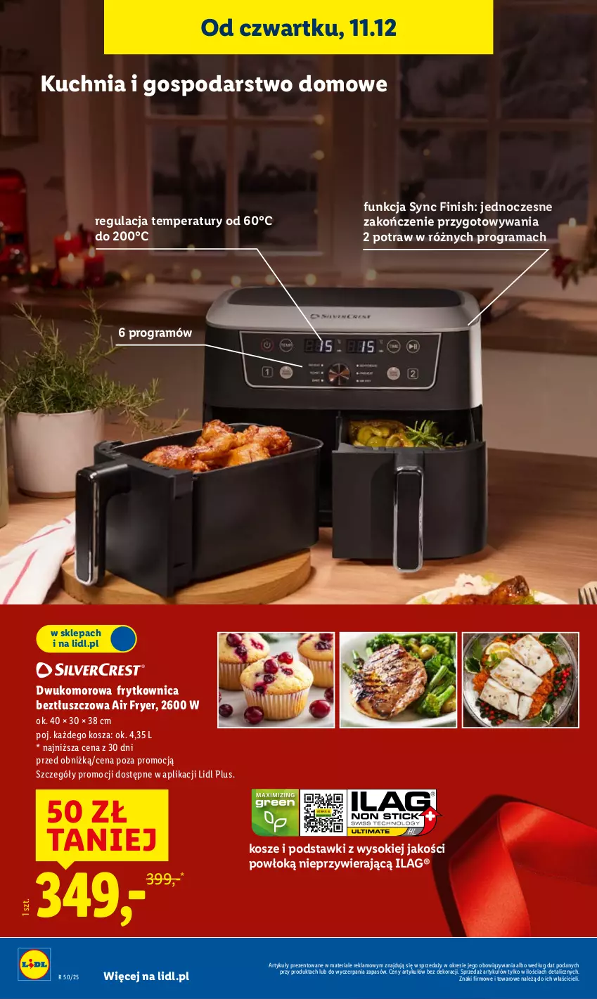 Gazetka promocyjna Lidl - GAZETKA - ważna 11.12 do 14.12.2025 - strona 26 - produkty: Finish, Gra, Kosz, Kuchnia, Rama, Sok