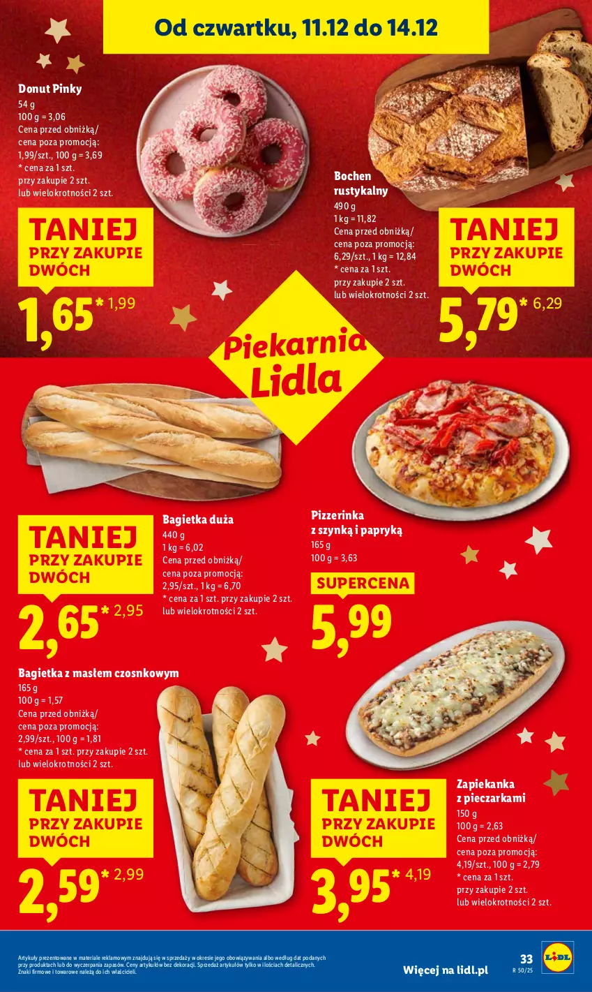 Gazetka promocyjna Lidl - GAZETKA - ważna 11.12 do 14.12.2025 - strona 33 - produkty: Inka, Zapiekanka