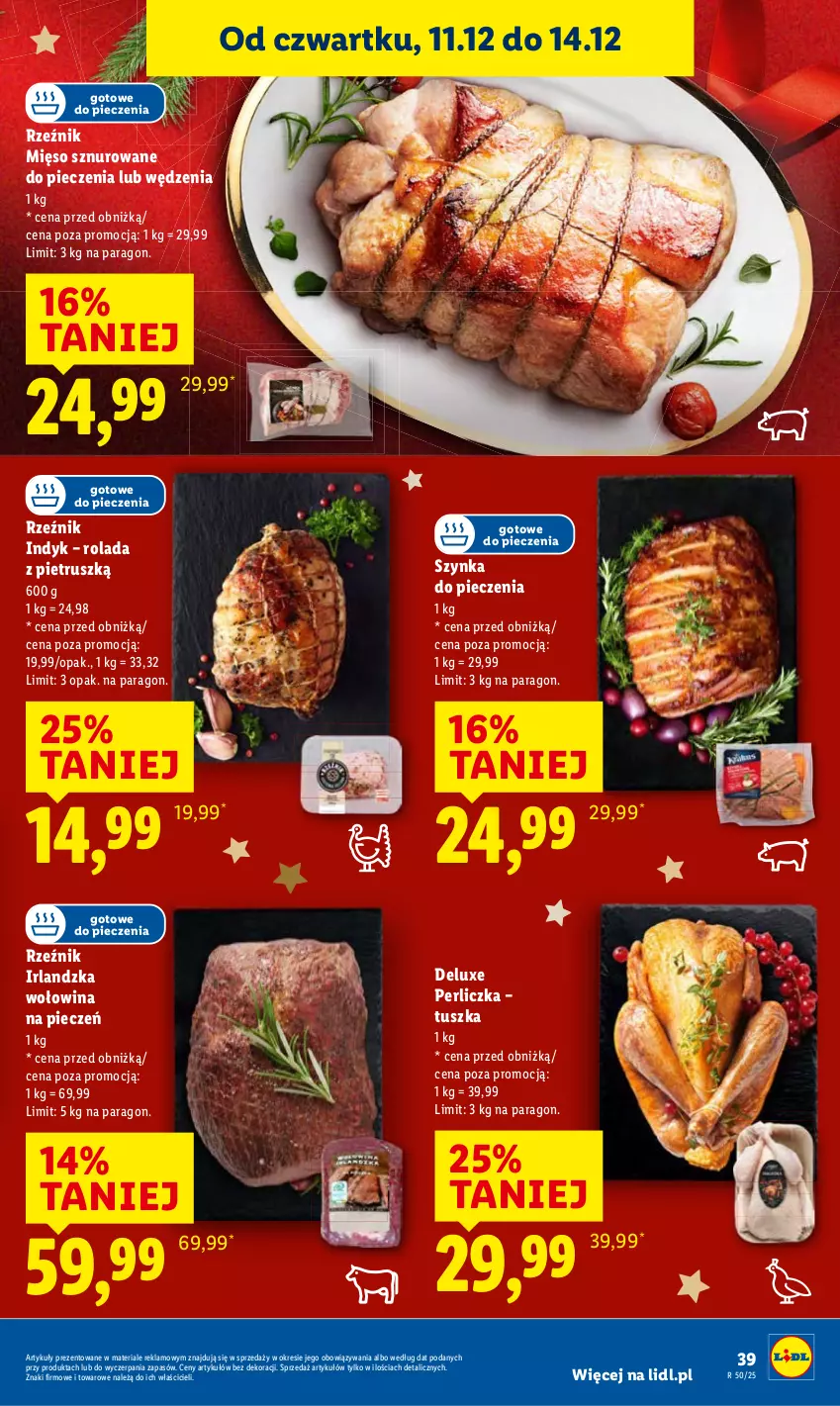 Gazetka promocyjna Lidl - GAZETKA - ważna 11.12 do 14.12.2025 - strona 39 - produkty: Piec, Tusz