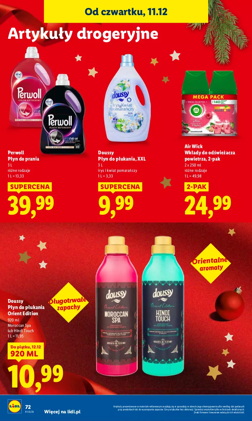 Gazetka promocyjna Lidl - GAZETKA - ważna 11.12 do 14.12.2025 - strona 72 - produkty: Air Wick