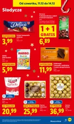 Gazetka promocyjna Lidl - GAZETKA - Gazetka - ważna od 14.12 do 14.12.2025 - strona 53 - produkty: Gra, Praliny, Ferrero Rocher, Ferrero, Haribo