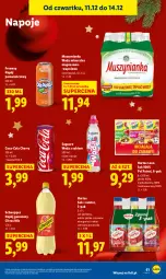 Gazetka promocyjna Lidl - GAZETKA - Gazetka - ważna od 14.12 do 14.12.2025 - strona 61 - produkty: Sok, Mus, Napoje, Muszynianka, Woda mineralna, Woda, Napój, Hortex