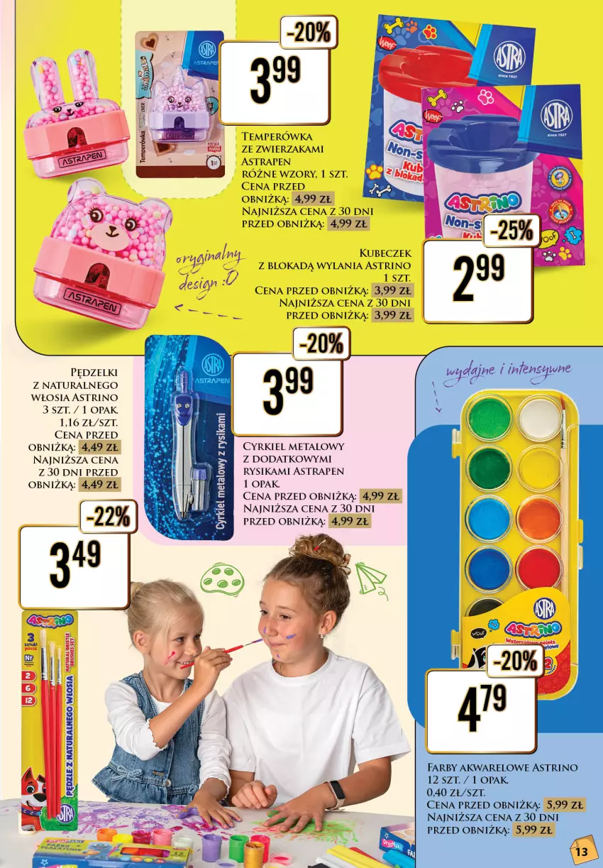 Gazetka promocyjna Dino - Katalog - Witaj szkoło 2026 - ważna 20.07 do 01.08.2026 - strona 13 - produkty: Fa, Gin