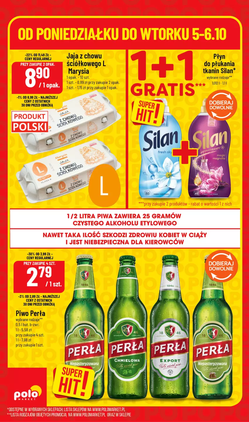 Gazetka promocyjna PoloMarket - Katalog Superhity - ważna 05.10 do 06.10.2026 - strona 10 - produkty: Gra, Jaja, Perła, Piec, Piwa, Piwo, Silan