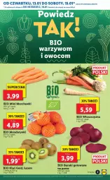 Gazetka promocyjna Lidl - GAZETKA - Gazetka - ważna od 16.01 do 16.01.2022 - strona 7 - produkty: Kiwi, Buraki