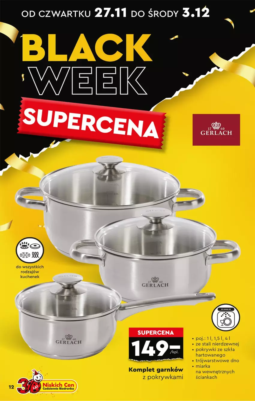 Gazetka promocyjna Biedronka - Okazje Tygodnia - ważna 22.11 do 06.12.2025 - strona 14 - produkty: Lack, Miarka