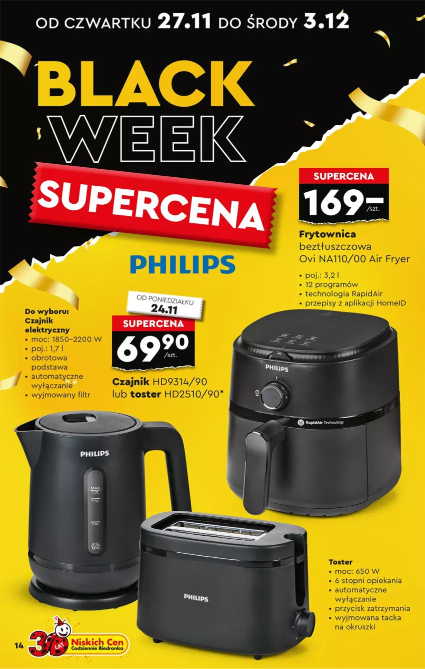 Gazetka promocyjna Biedronka - Okazje Tygodnia - ważna 22.11 do 06.12.2025 - strona 16