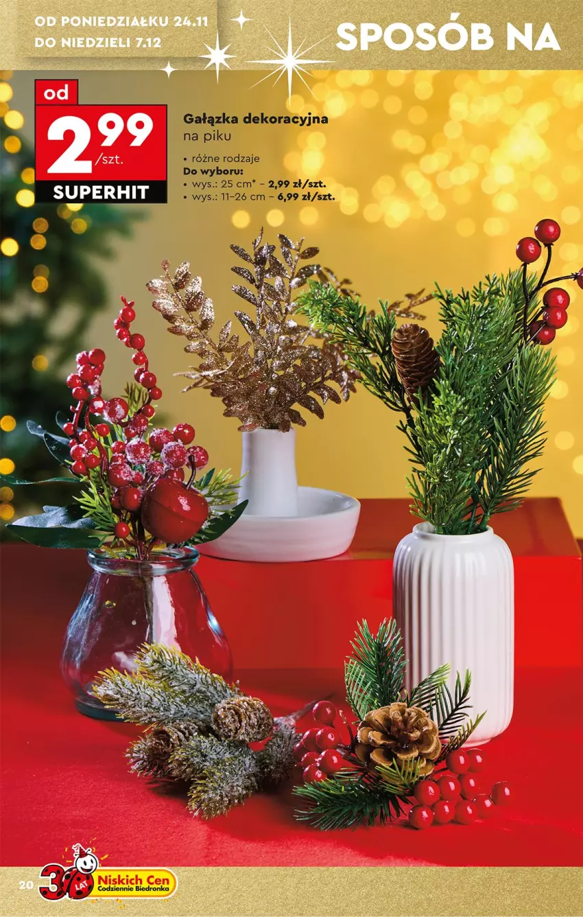 Gazetka promocyjna Biedronka - Okazje Tygodnia - ważna 22.11 do 06.12.2025 - strona 22