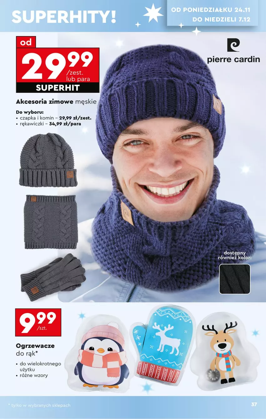 Gazetka promocyjna Biedronka - Okazje Tygodnia - ważna 22.11 do 06.12.2025 - strona 39 - produkty: Czapka