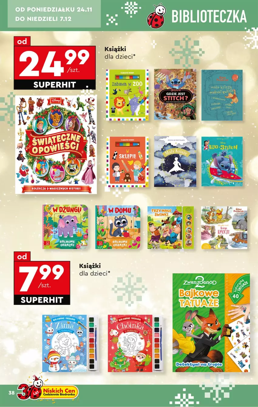 Gazetka promocyjna Biedronka - Okazje Tygodnia - ważna 22.11 do 06.12.2025 - strona 40 - produkty: Dzieci, Fa