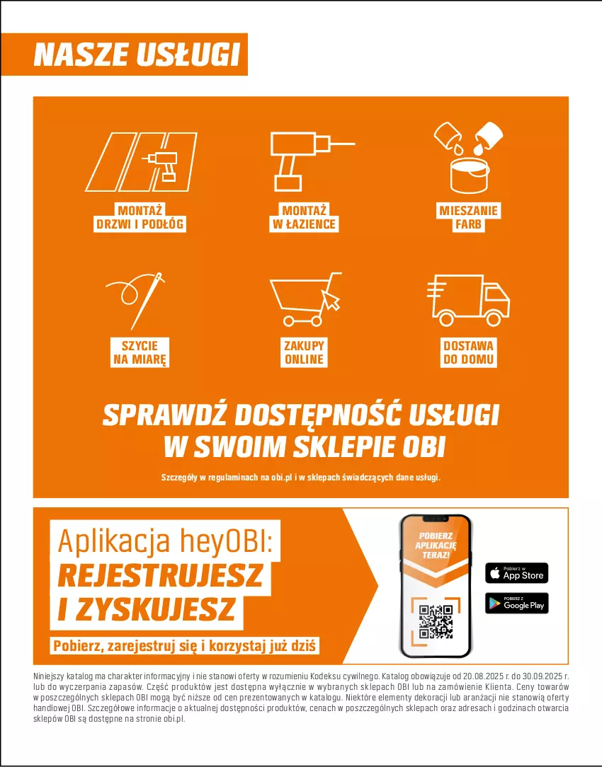 Gazetka promocyjna Obi - Gazetka OBI - ważna 01.09 do 31.12.2025 - strona 160 - produkty: Dres, Drzwi, Fa