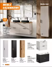 Gazetka promocyjna Obi - Gazetka OBI - Gazetka - ważna od 31.12 do 31.12.2025 - strona 32 - produkty: Mop, Szafka pod umywalkę, Słupek, Kosz, Meble łazienkowe, Uchwyty, Szafka, Umywalka, Lustro, Meble, Fa