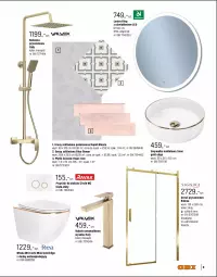 Gazetka promocyjna Obi - Gazetka OBI - Gazetka - ważna od 31.12 do 31.12.2025 - strona 9 - produkty: Bateria umywalkowa, Sok, Szafka, Bateria, Umywalka, Drzwi, Gres, Lustro, Metro, Miska