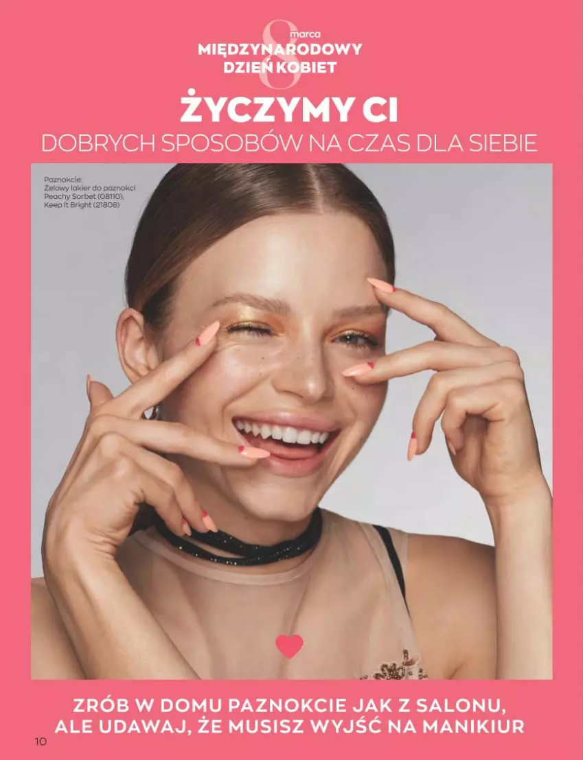 Gazetka promocyjna Avon - Katalog Avon 3/2023 kampania marzec - ważna 01.03 do 31.03.2023 - strona 10 - produkty: Lakier, Lakier do paznokci