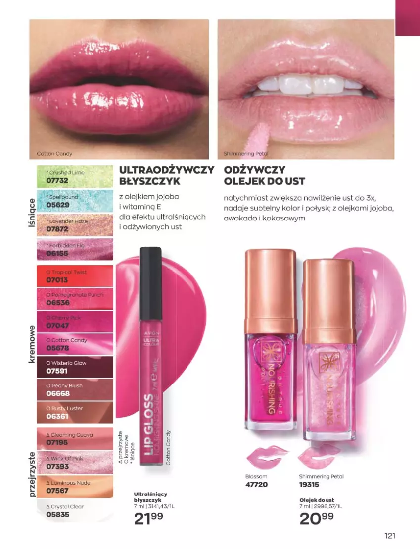 Gazetka promocyjna Avon - Katalog Avon 3/2023 kampania marzec - ważna 01.03 do 31.03.2023 - strona 121 - produkty: Candy, Kokos, Olej