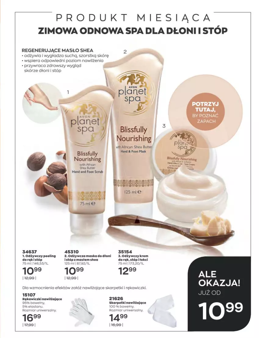 Gazetka promocyjna Avon - Katalog Avon 3/2023 kampania marzec - ważna 01.03 do 31.03.2023 - strona 151 - produkty: Karp, Maska, Masło, Peeling, Skarpetki