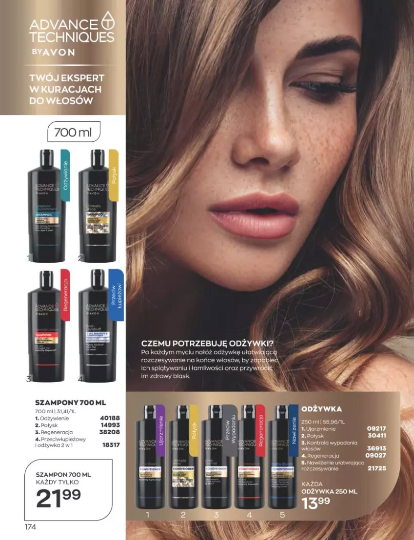 Gazetka promocyjna Avon - Katalog Avon 3/2023 kampania marzec - ważna 01.03 do 31.03.2023 - strona 174 - produkty: Fa, Odżywka, Szampon