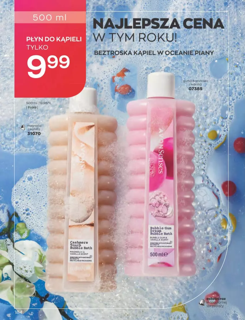 Gazetka promocyjna Avon - Katalog Avon 3/2023 kampania marzec - ważna 01.03 do 31.03.2023 - strona 184 - produkty: Fa, Gin