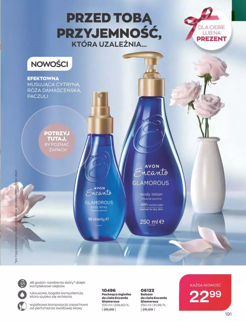 Gazetka promocyjna Avon - Katalog Avon 3/2023 kampania marzec - ważna 01.03 do 31.03.2023 - strona 191 - produkty: Olej, Perfum