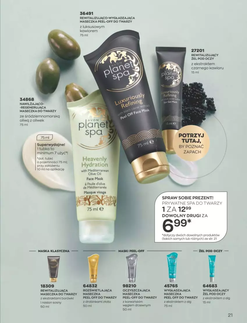 Gazetka promocyjna Avon - Katalog Avon 3/2023 kampania marzec - ważna 01.03 do 31.03.2023 - strona 21 - produkty: Dell, Fa, Inka, LG, Mars, Sos