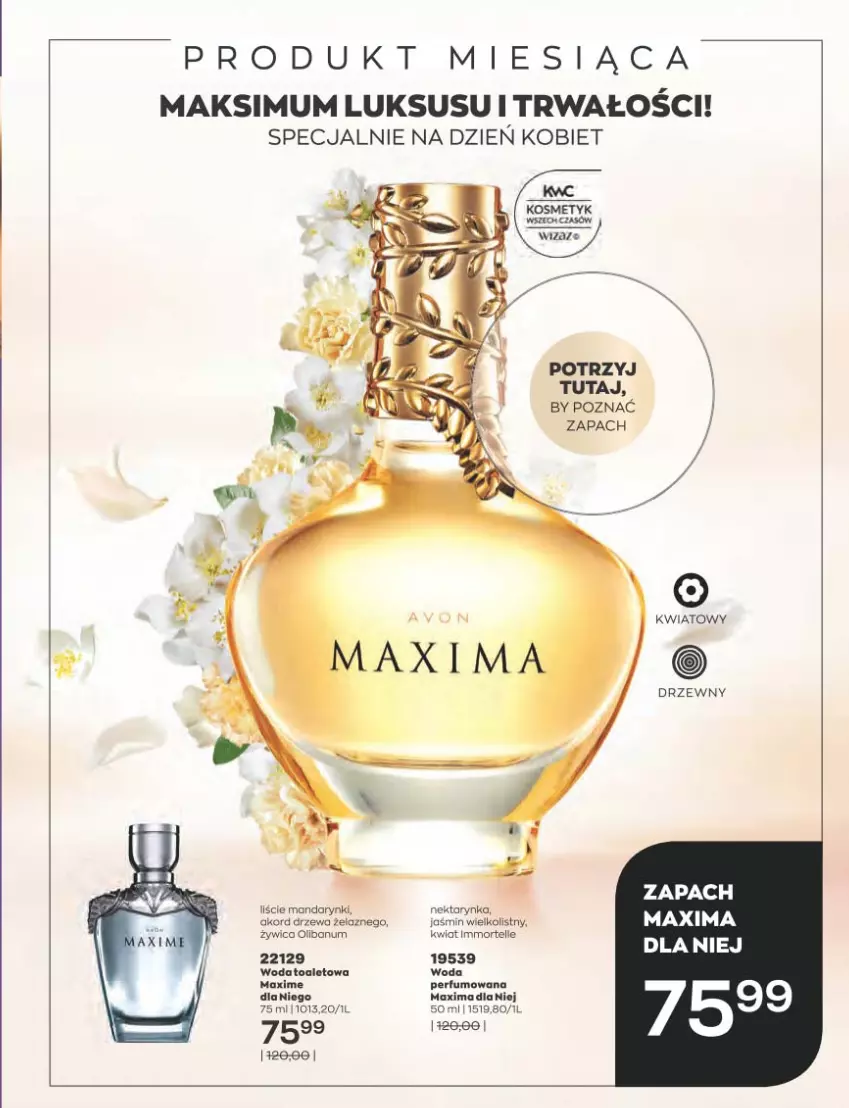 Gazetka promocyjna Avon - Katalog Avon 3/2023 kampania marzec - ważna 01.03 do 31.03.2023 - strona 53 - produkty: Mandarynki, Nektar, Nektarynka, Perfum, Woda, Woda toaletowa