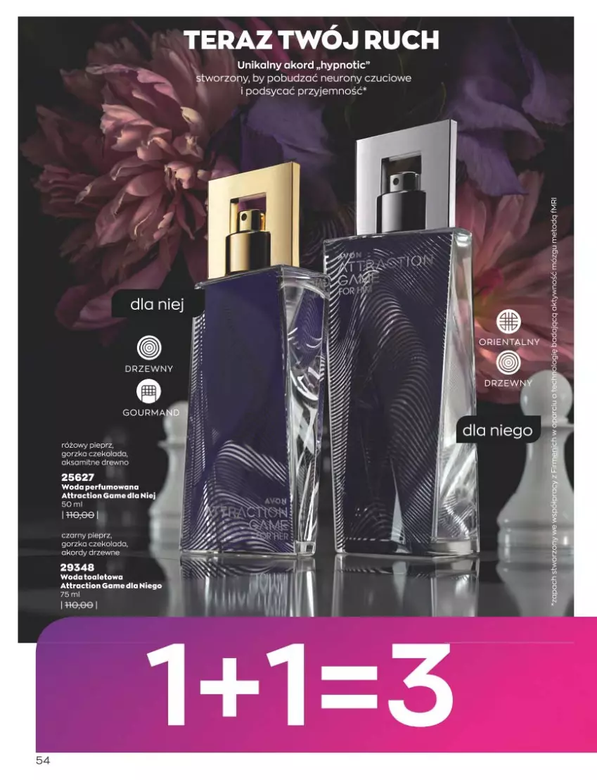 Gazetka promocyjna Avon - Katalog Avon 3/2023 kampania marzec - ważna 01.03 do 31.03.2023 - strona 54 - produkty: Aksam, Czekolada, Gin, Pieprz, Tera