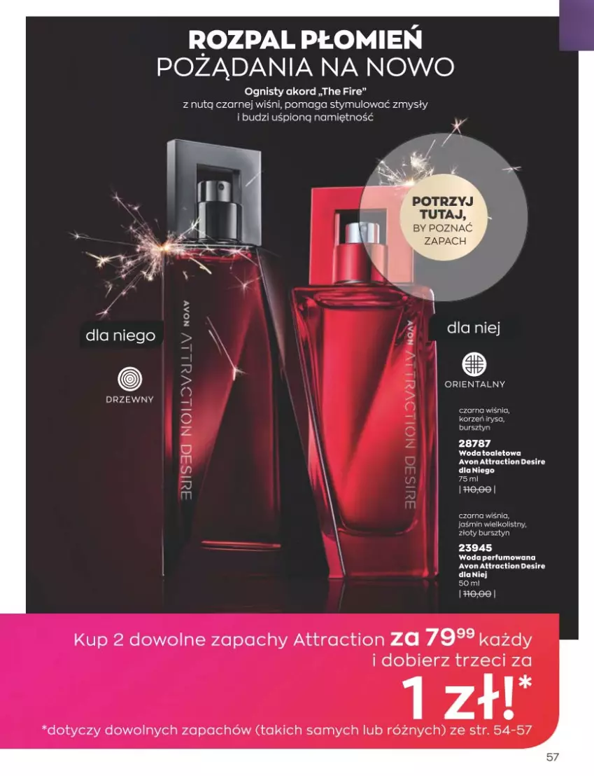 Gazetka promocyjna Avon - Katalog Avon 3/2023 kampania marzec - ważna 01.03 do 31.03.2023 - strona 57 - produkty: Woda, Woda toaletowa