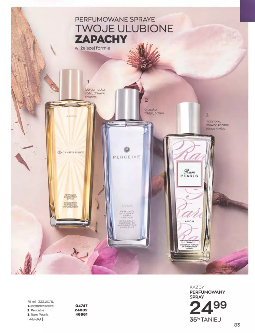 Gazetka promocyjna Avon - Katalog Avon 3/2023 kampania marzec - ważna 01.03 do 31.03.2023 - strona 83 - produkty: Fa, Perfum, Por