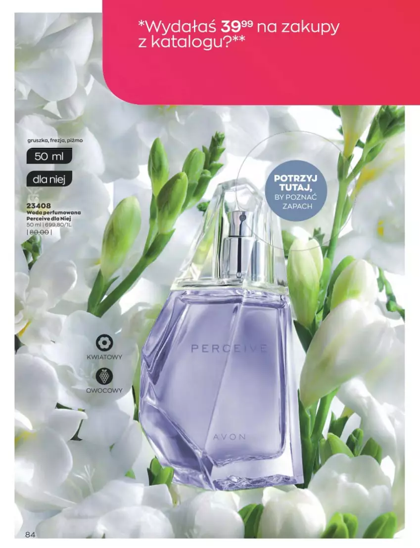 Gazetka promocyjna Avon - Katalog Avon 3/2023 kampania marzec - ważna 01.03 do 31.03.2023 - strona 84 - produkty: Perfum